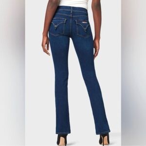 Hudson Jeans Women's beth midrise baby boot leg  in Blue